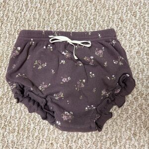 Jamie Kay Purple Floral Diaper Cover